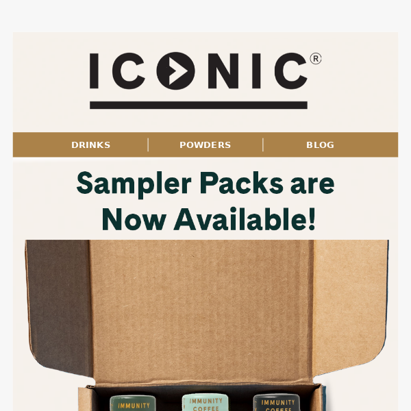 Sampler Packs Now Available