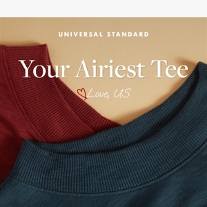 Meet the most breathable tee