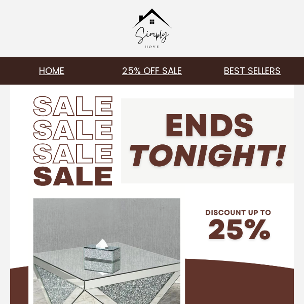Sale ENDS TONIGHT ✨