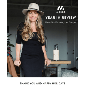 Holiday Greetings from our Founder, Lani Cooper