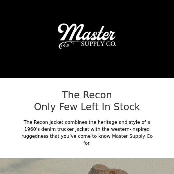 Master Supply Co|🚨 Almost Gone The Recon! 🚨