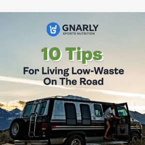 10 Tips for Living Low-Waste on the Road