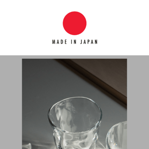 Refined Japanese Glassware