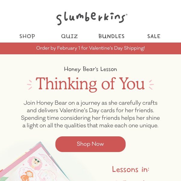 Join Honey Bear on a Valentine's Day Journey!