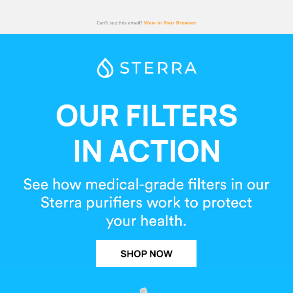 How our Sterra Filters work