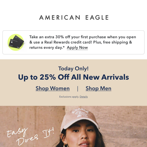 30% Off, American Eagle Promo Codes