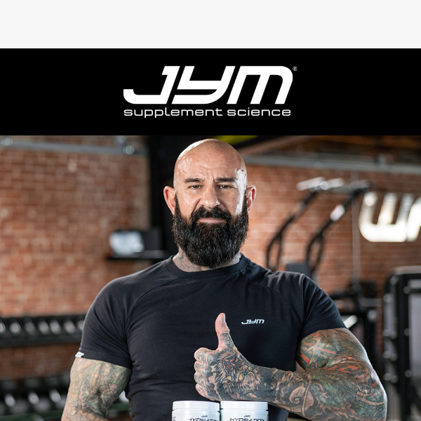 JYM Hydration is Now Available!