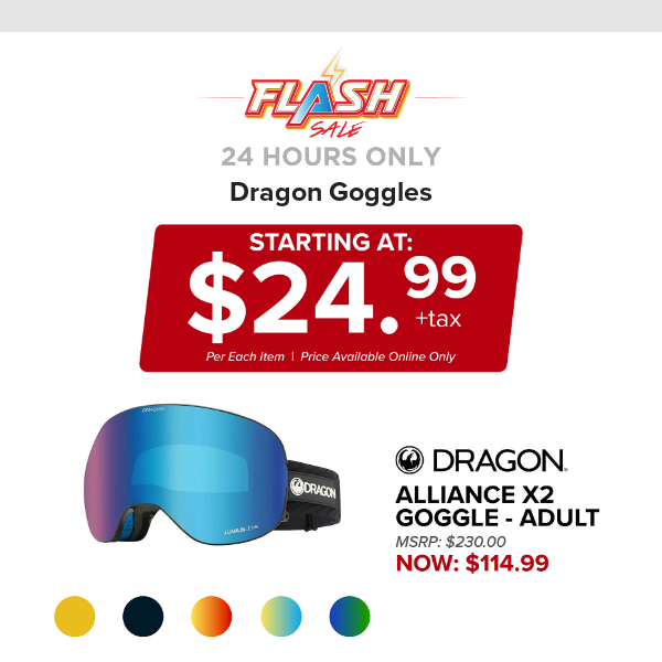 🔥  24 HOURS ONLY | DRAGON GOGGLES | FLASH SALE