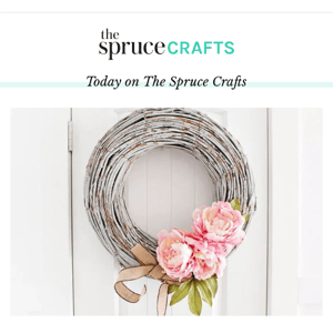 15 DIY Spring Wreaths for a Stylish Front Door