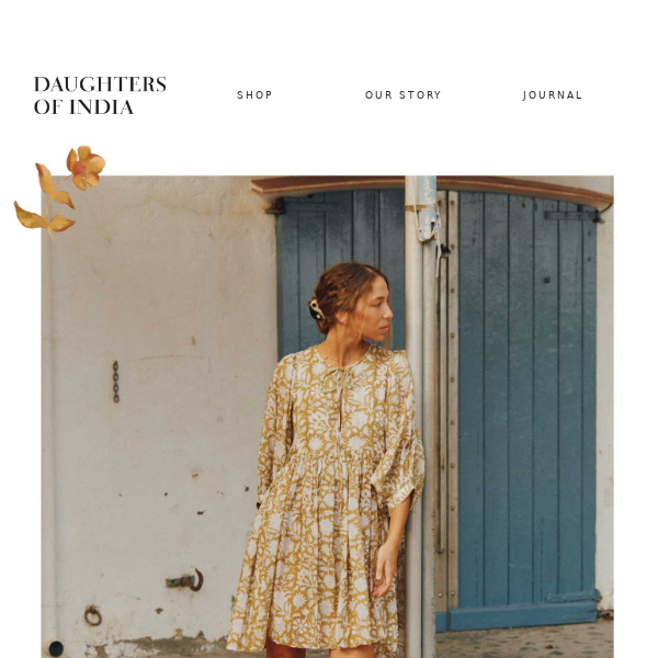 Kyra Mini Dress ~ Tangerine – Daughters of India