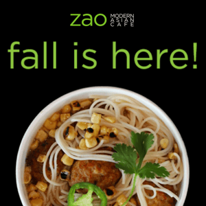 start your fall off right 🍂 🍜