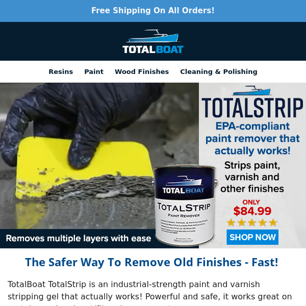 How TotalStrip Makes Refinishing Easy