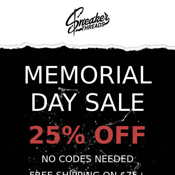 🇺🇸 25% MEMORIAL DAY SALE | Shop Today!
