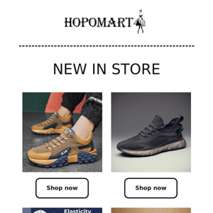 Congratulations, you are honored to become our VIP user, the new hot sneakers in our store, enter the discount code VIP30 to enjoy a 30% discount.