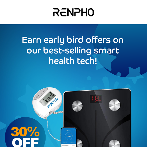 Renpho - Latest Emails, Sales & Deals