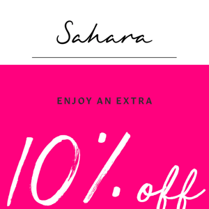 Extra 10% Off Sale | For This Weekend Only ⏰