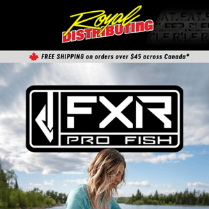 FXR Pro Fishing Gear at Royal! 🎣