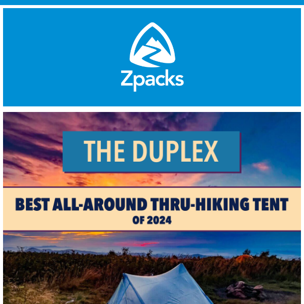 The Duplex: Best All-Around Thru-Hiking Tent of 2024