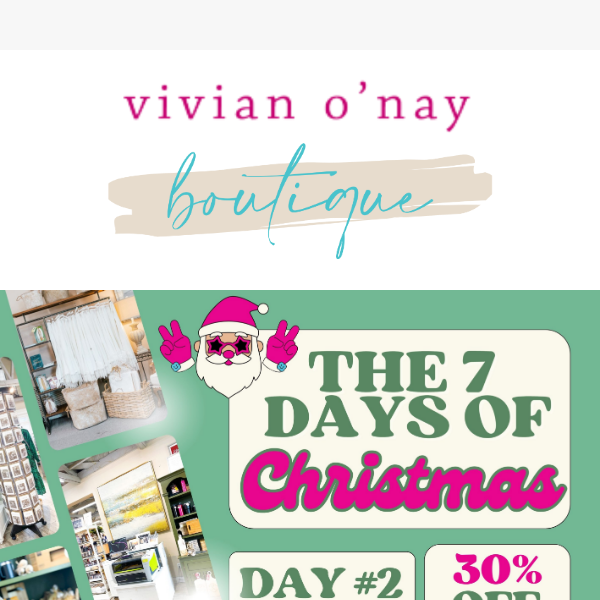 ✌️DAY 2 of 7 Days of Christmas Deals!