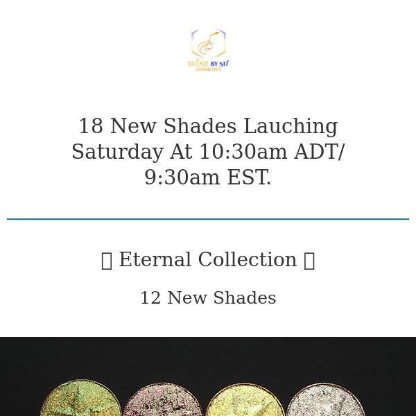 New Products Launching Saturday!