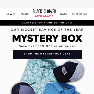 LAST DAY! This is your Last Chance at a Mystery Box