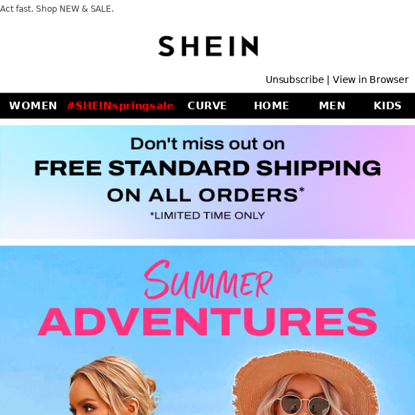 URGENT: Free shipping ends SOON!