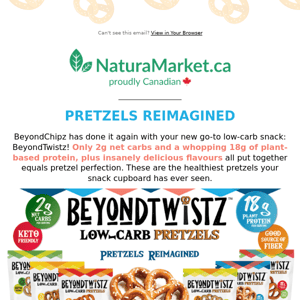 Low-Carb Pretzels & More from Best-Selling Brands: Jackson's, Wilde, Better Bears, Boomchickapop