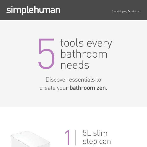 5 tools every bathroom needs