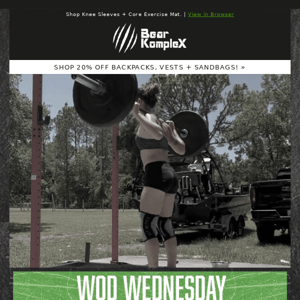 #WODWednesday: Give This One A Shot!