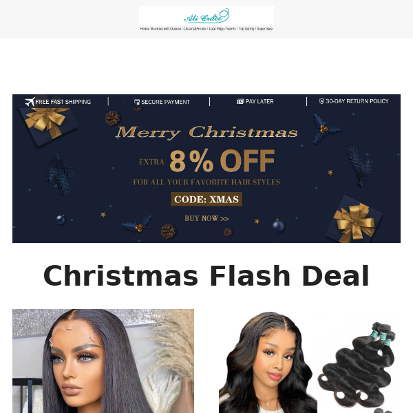 Chirstmas Flash Deal, Only 3 Hours!