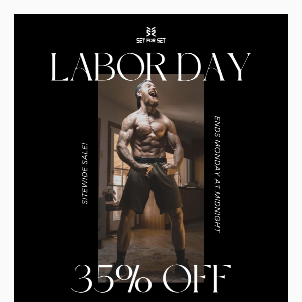 Labor Day SALE Ends Tomorrow!