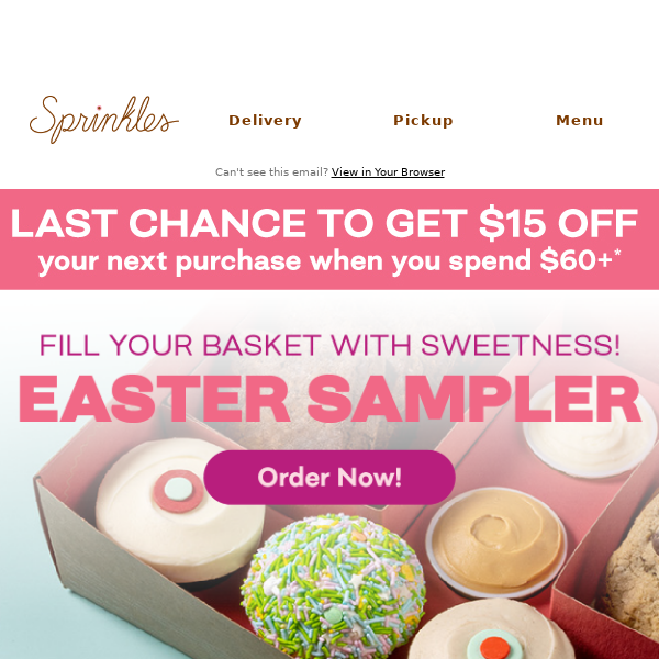 Please the whole crowd with our Easter Sampler and more!