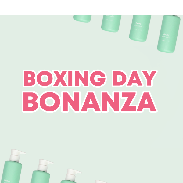Boxing Day Custard Bonanza