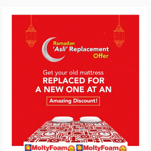 Our Ramadan Replacement Offer is going on in FULL SWING!