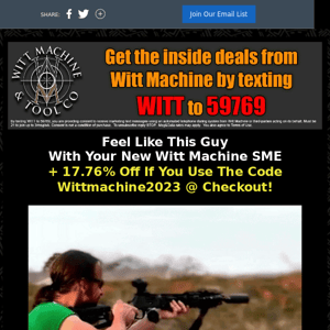 Witt Machine Muzzle Brakes On Sale!