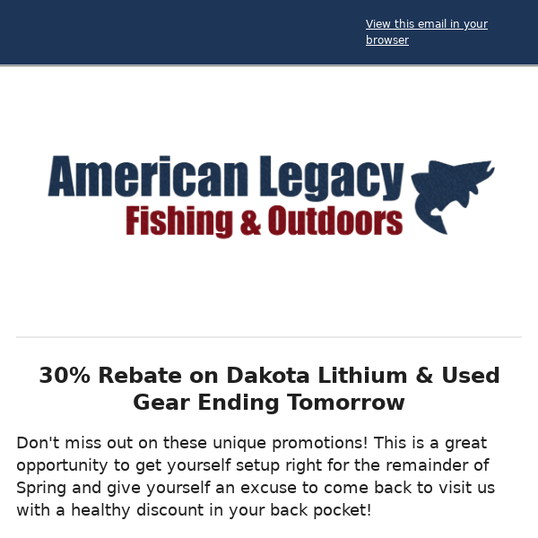 American Legacy - Revros LT - American Legacy Fishing, G Loomis