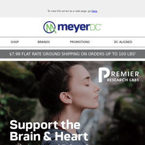 Focus on Brain & Heart Health with Premier Research Labs!