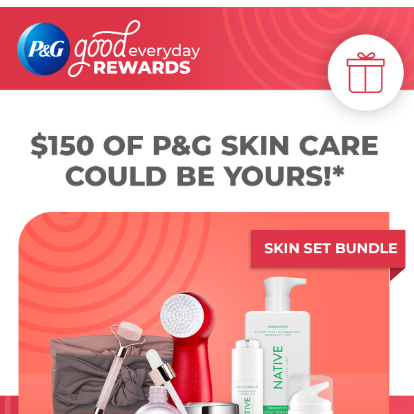 Skin care fans, THIS is your sweepstakes! 😍