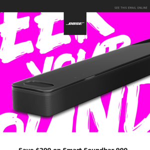 🔥 Selling fast: $200 off Smart Soundbar 900!