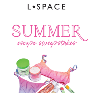 Summer Escape Sweepstakes ☀️👙