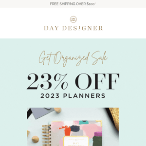 All 2023 Planners Are Now 23% Off! 📣
