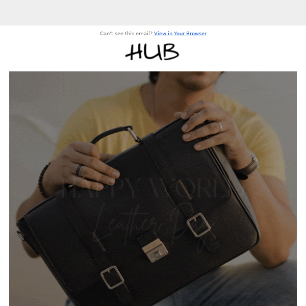 Celebrate World Leather Day with HUB