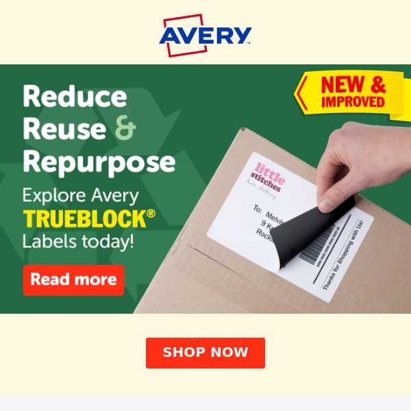 Reduce, Reuse & Repurpose Your Packaging