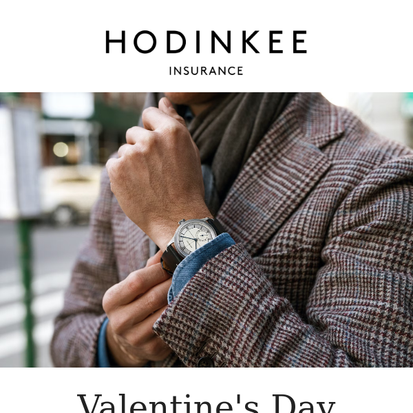 Valentine’s Day Protection with Hodinkee Insurance
