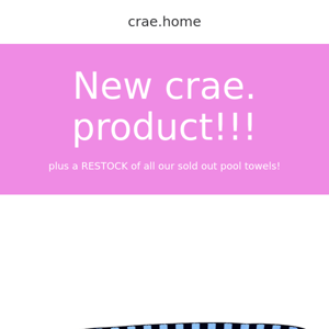 Meet the new product to crae.