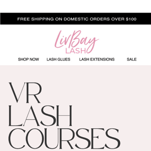 $150 OFF VR Courses 💕 The BEST Brow Lamination Course