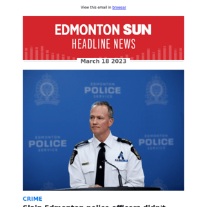Slain Edmonton police officers didn't know teen shooter had a gun; deceased suspect involved in previous mental health call: police