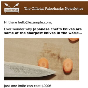 super sharp Chef knife: 75% off