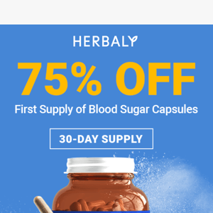 NEW and All-Natural Blood Sugar Capsules