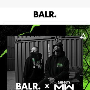 BALR. x MWII capsule collection out now
